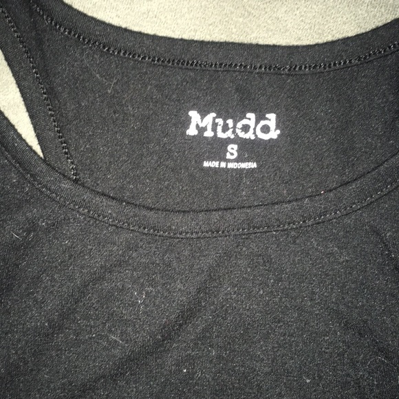 BLACK CROPPED TANKTOP - Picture 2 of 2